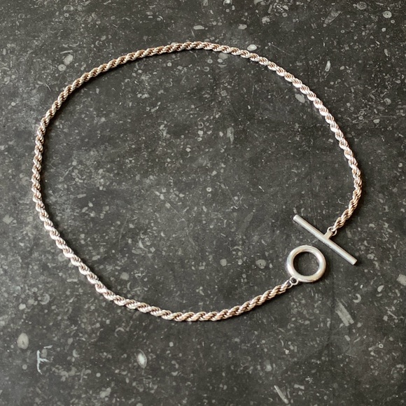 All Blues Double Rope Bracelet Sterling Silver